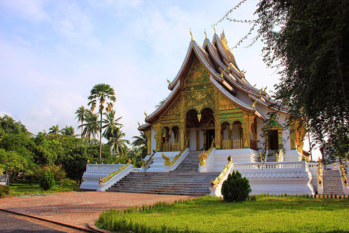 Musée National Luang Prabang pagode Haw Pha Bang
